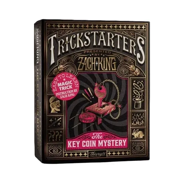 Trickstarters by Zach King Zaubertrick-Box The Key Coin Mystery - EN