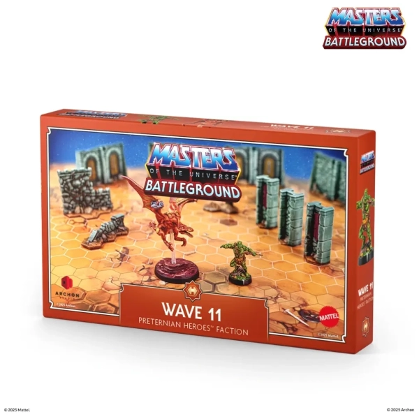 Masters of the Universe Battleground Wave 11 Preternian Heroes Moss Man/Turbodactyl DT