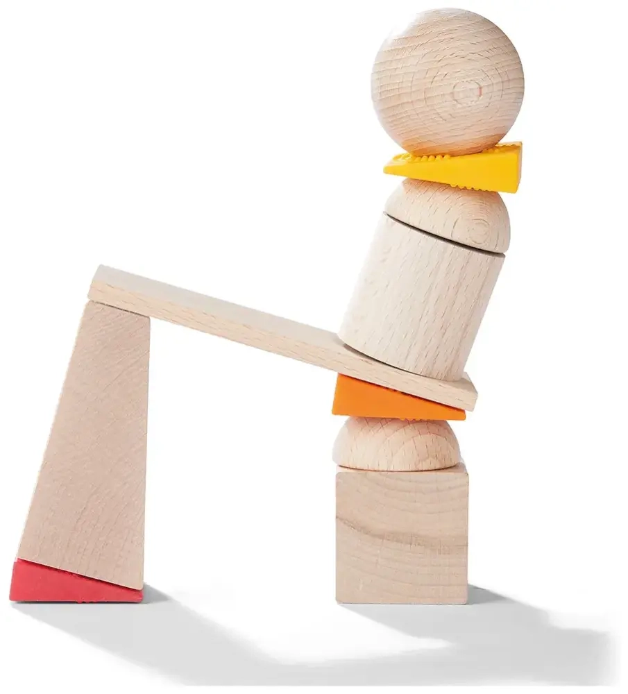 3D-Legespiel Schiefe Türme - Kugeln