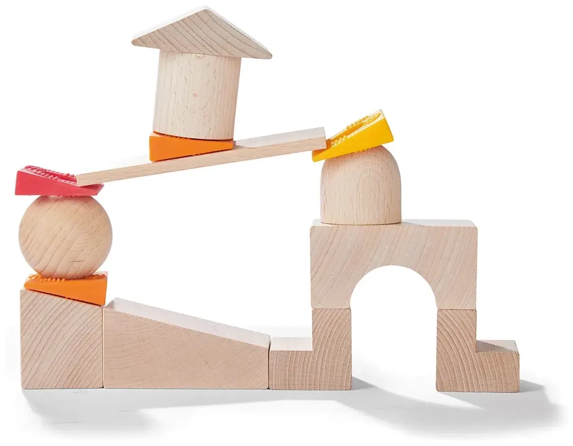 3D-Legespiel Schiefe Türme - Kugeln