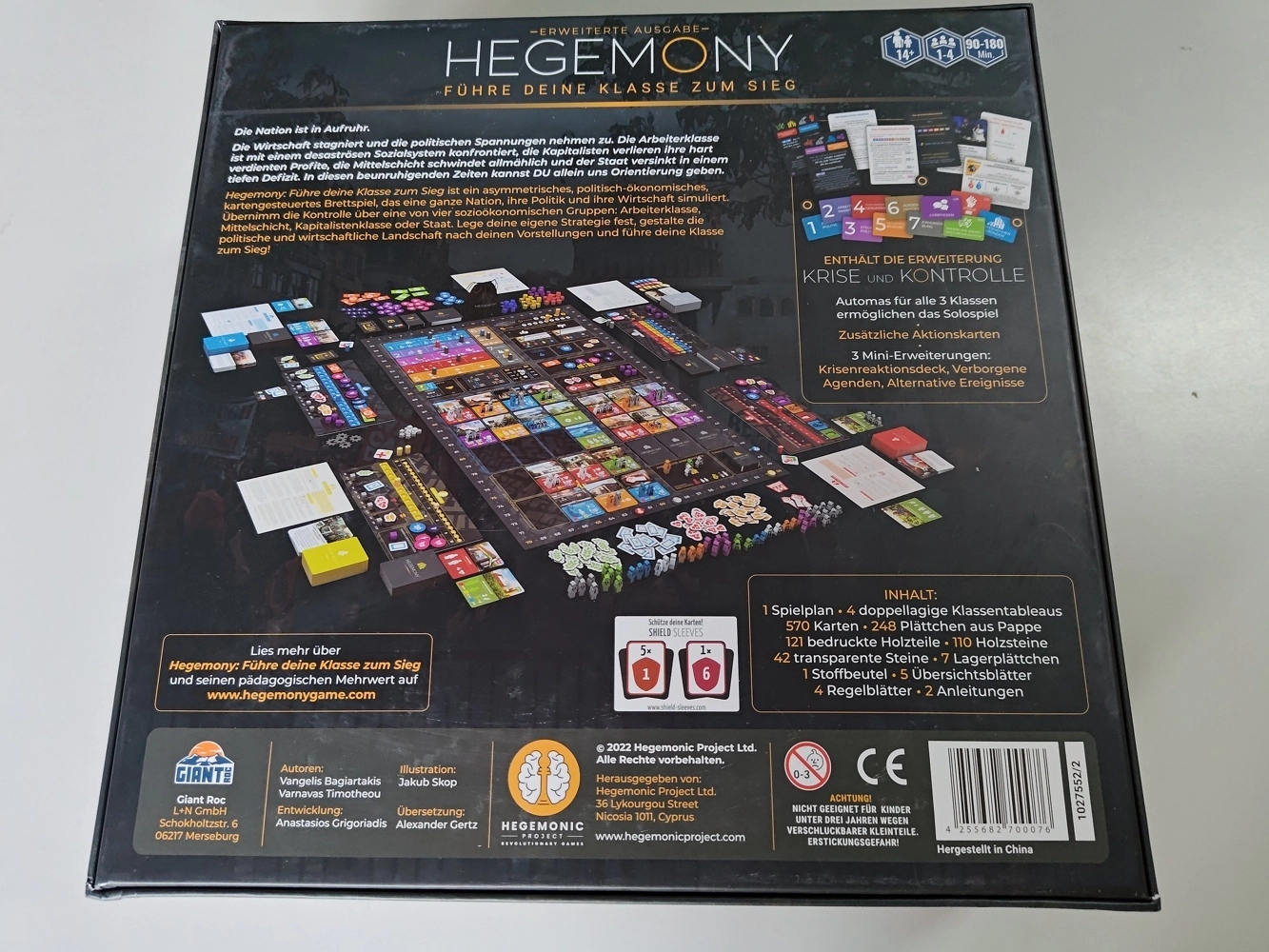 Hegemony - DE (Defekte Verpackung)