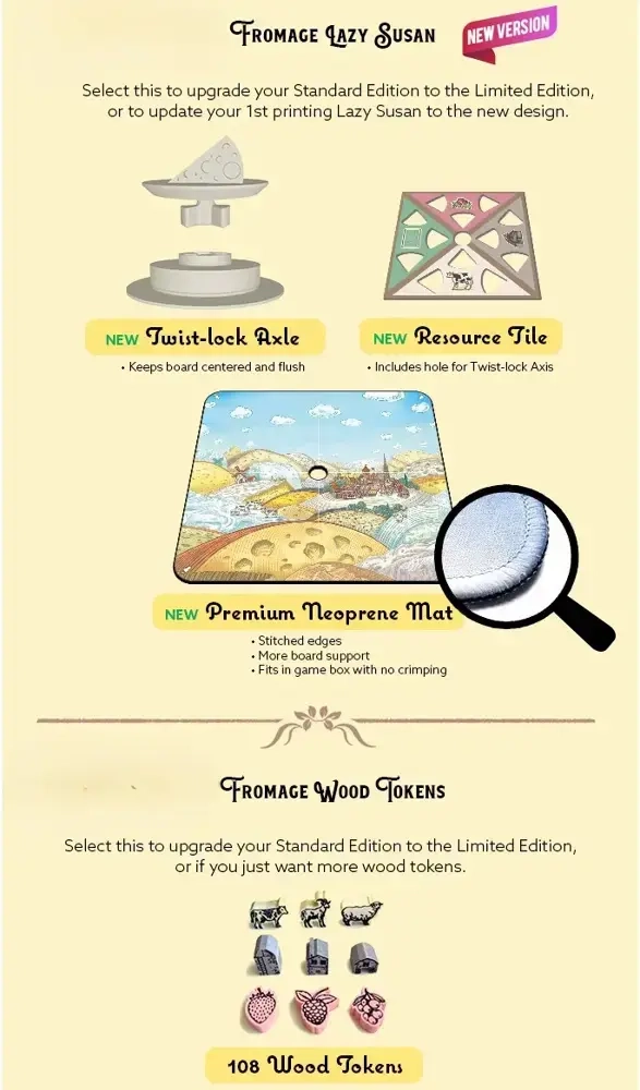 Fromage – Deluxe Upgrade Lazy Susan