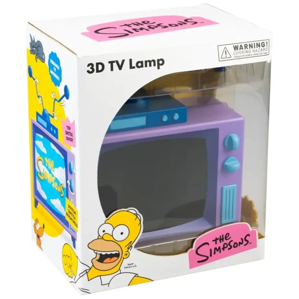 Die Simpsons Lampe mit USB-C TV