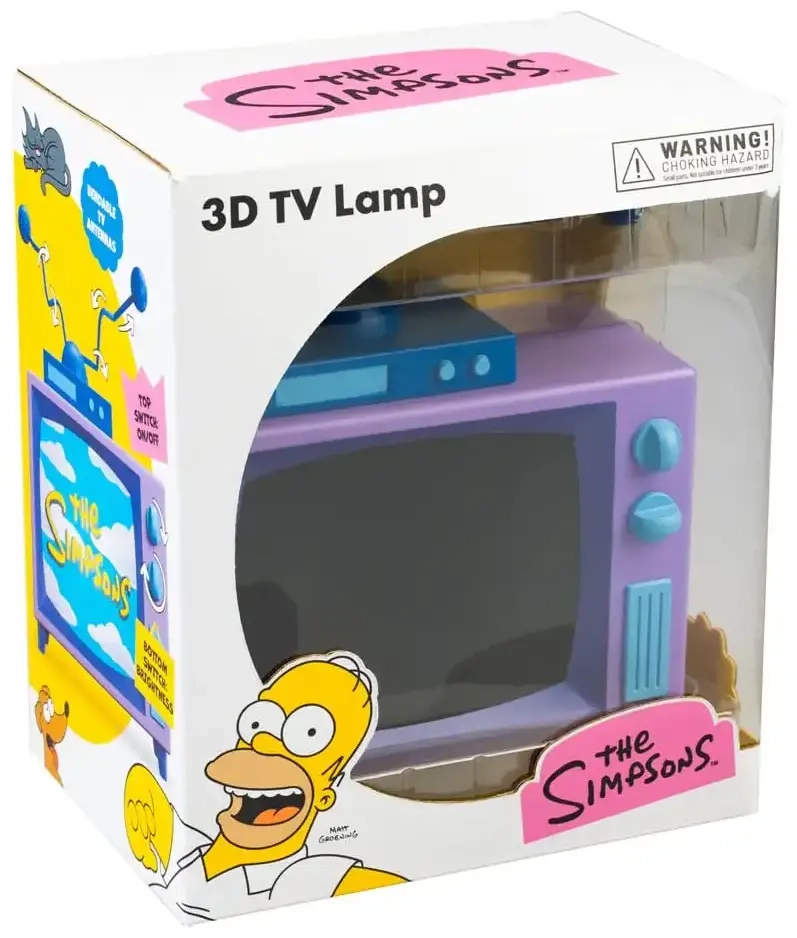 Die Simpsons Lampe mit USB-C TV