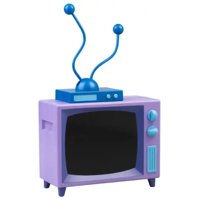 Die Simpsons Lampe mit USB-C TV