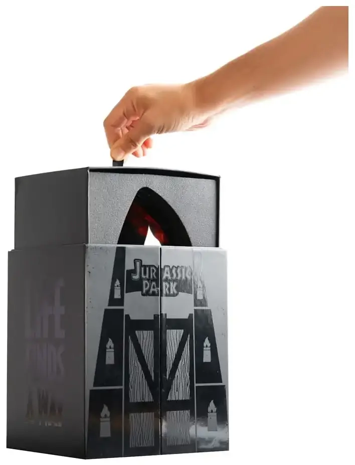 Jurassic Park Lampe mit USB-C Amber