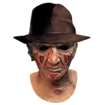 Nightmare - Mörderische Träume Deluxe Latex-Maske mit Hut Freddy Krueger