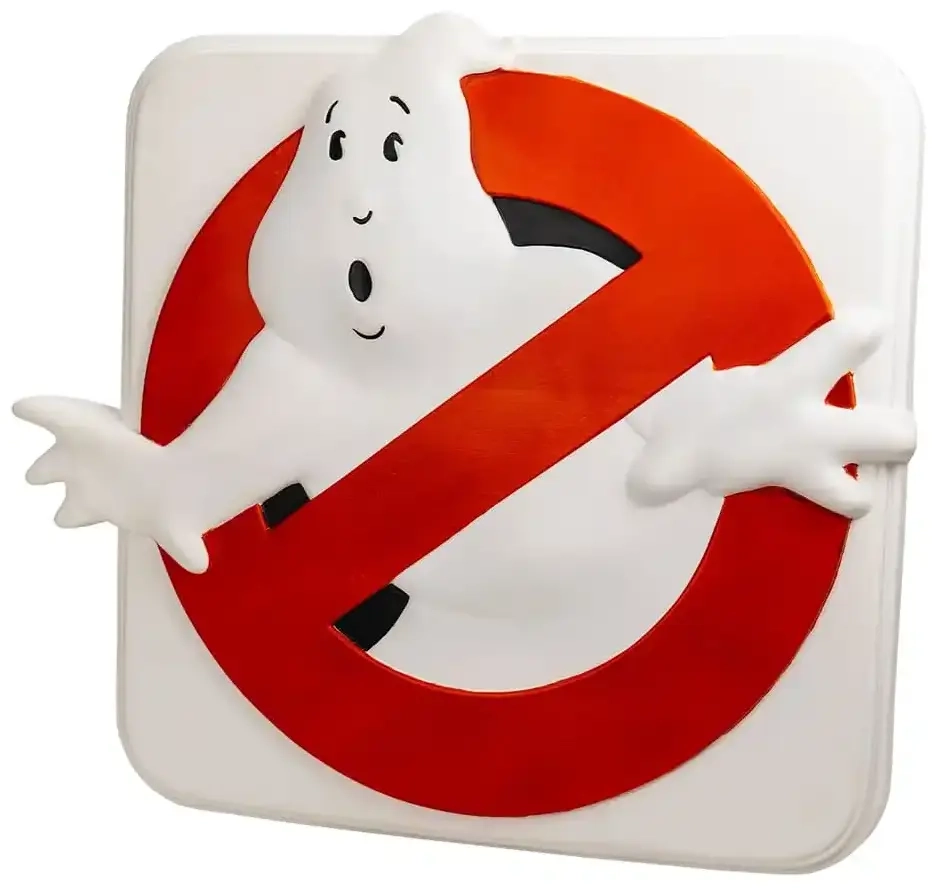 Ghostbusters LED Wandleuchte No Ghost Logo