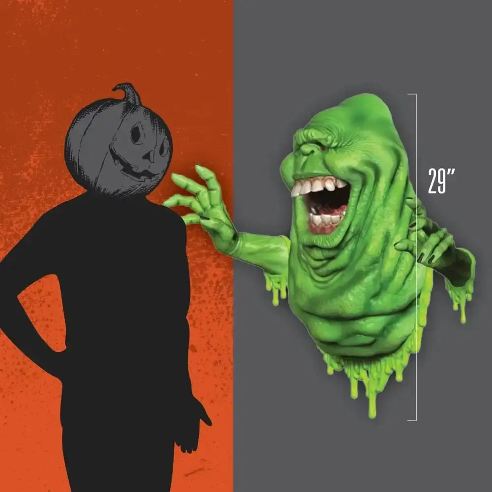 Ghostbusters Wall Breaker Wand Dekoration Slimer