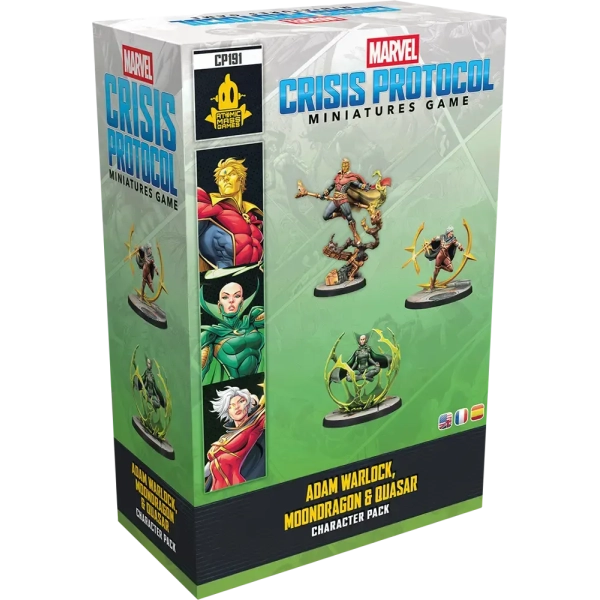 Marvel: Crisis Protocol – Adam Warlock, Moondragon & Quasar Character Pack