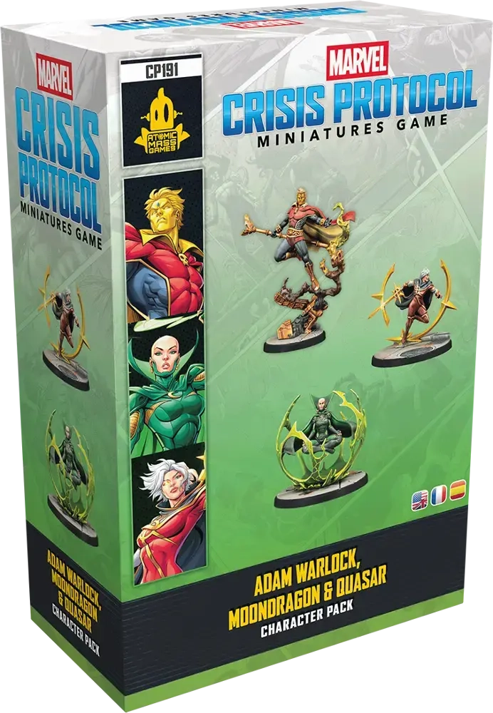 Marvel: Crisis Protocol – Adam Warlock, Moondragon & Quasar Character Pack