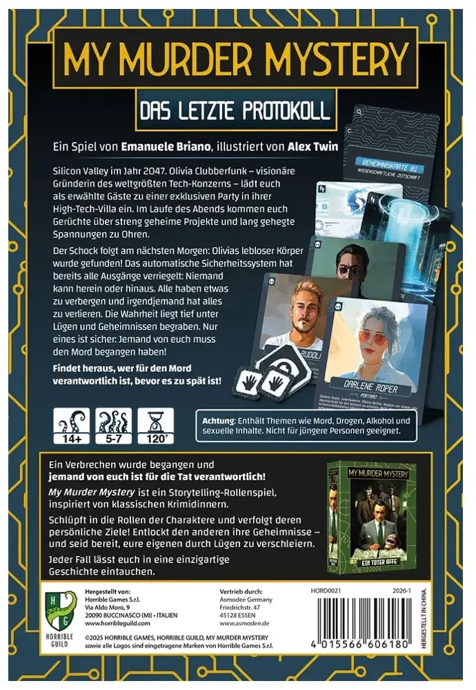 My Murder Mystery: Das letzte Protokoll