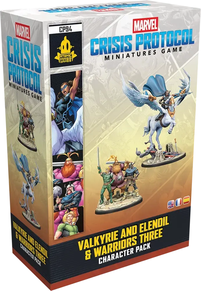 Marvel: Crisis Protocol – Valkyrie and Elendil & Warriors Three Character Pack