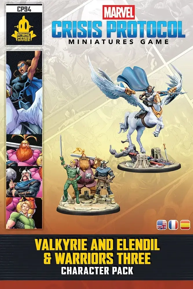 Marvel: Crisis Protocol – Valkyrie and Elendil & Warriors Three Character Pack