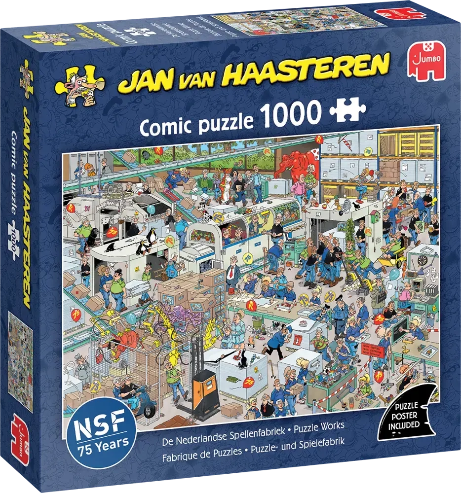 Jan van Haasteren | Puzzle - und Spielefabrik