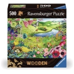 Holzpuzzle - Wilder Garten