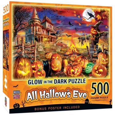 Halloween - All Hallow's Eve - Glow in the Dark Puzzle