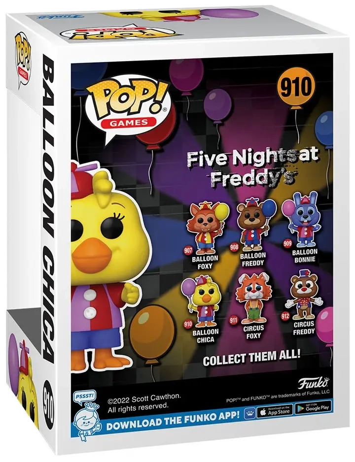 Funko POP! Games: FNAF SB - Balloon Chica