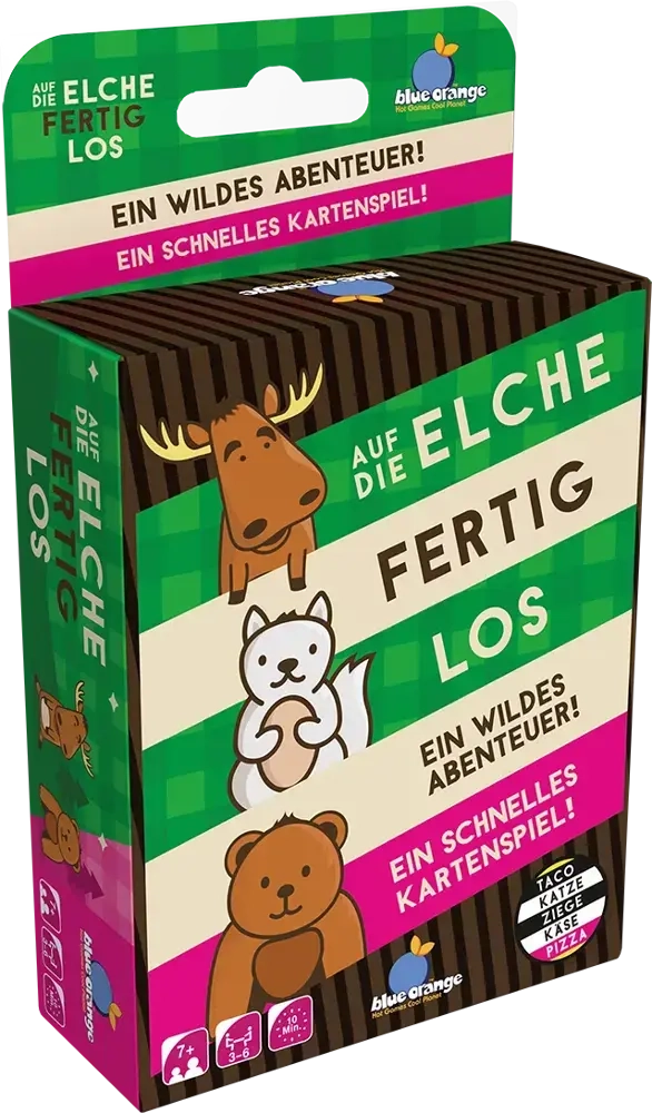 Auf die Elche fertig los