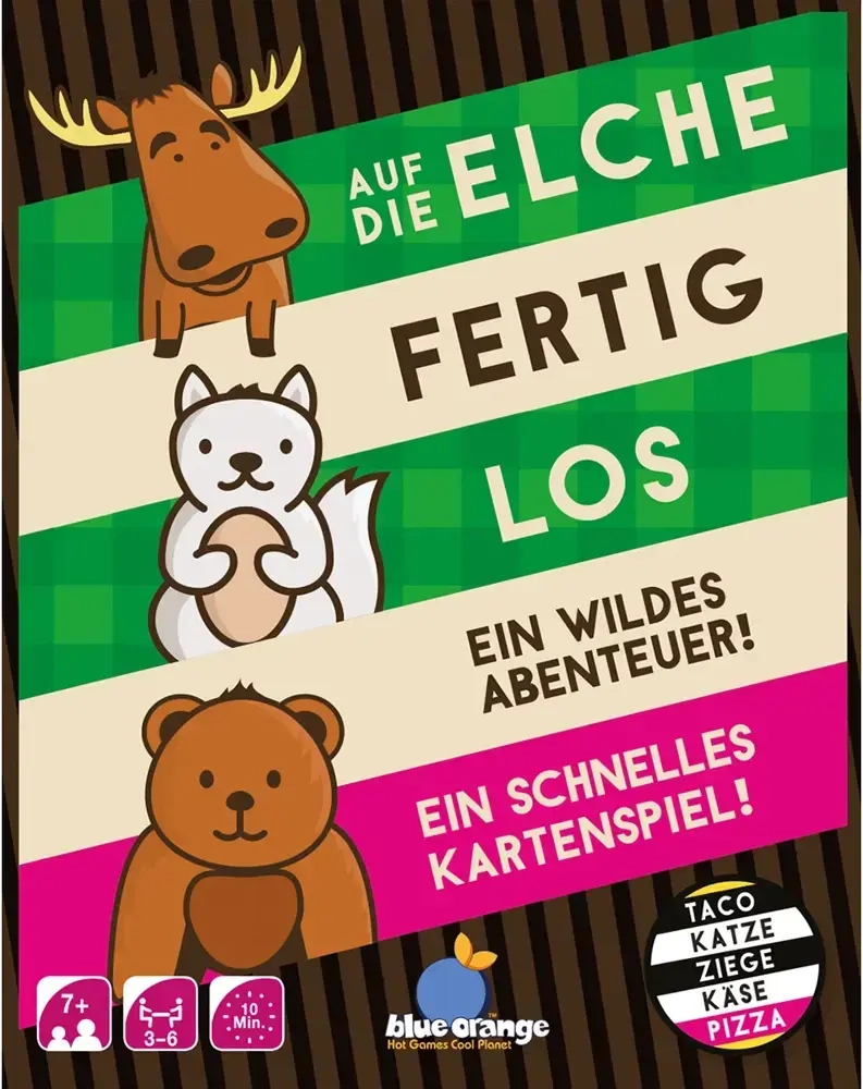 Auf die Elche fertig los