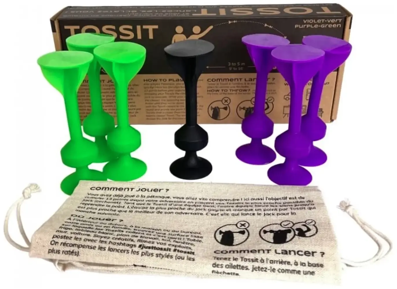 TossIt Starter Pack (lila / grün)