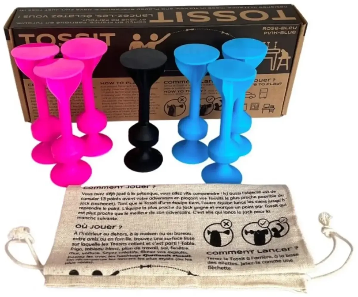 TossIt Starter Pack (pink / hellblau)