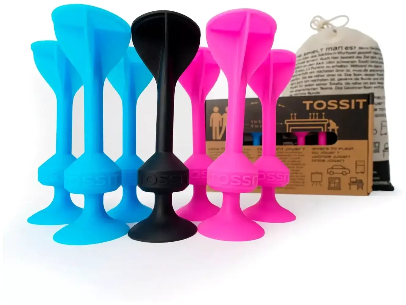 TossIt Starter Pack (pink / hellblau)