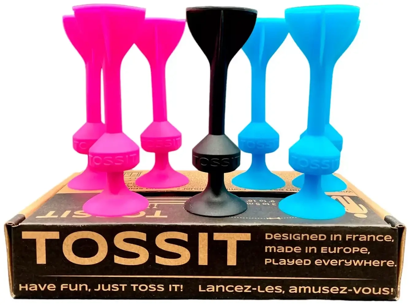 TossIt Starter Pack (pink / hellblau)