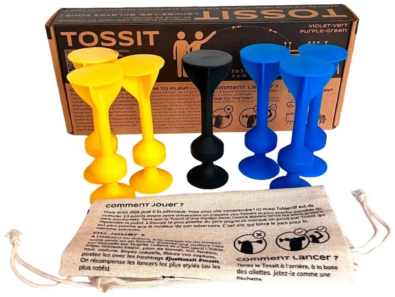 TossIt Starter Pack (gelb / dunkelblau)