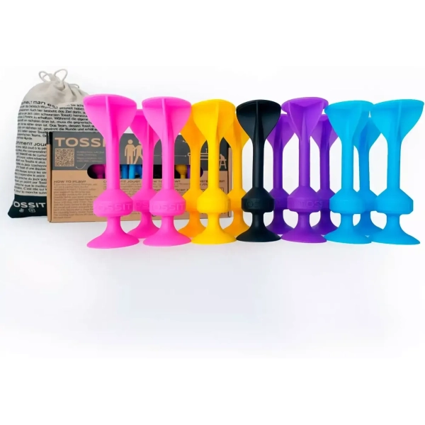 TossIt Family Pack (pink / lila / hellblau / gelb)