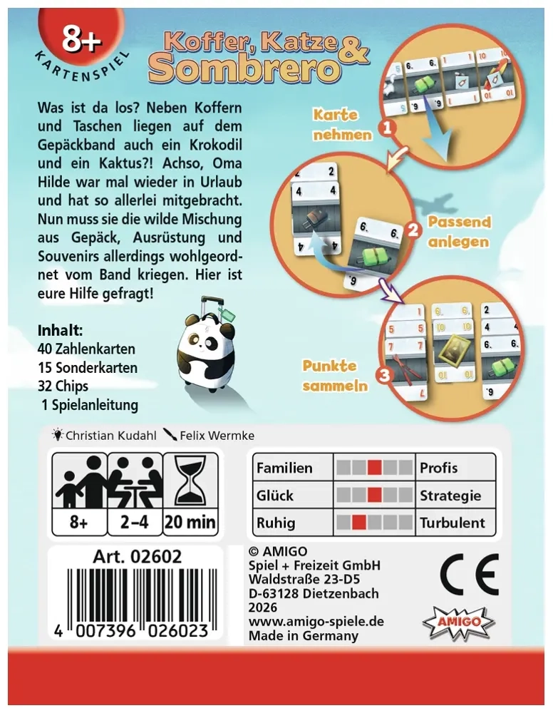 Koffer, Katze & Sombrero