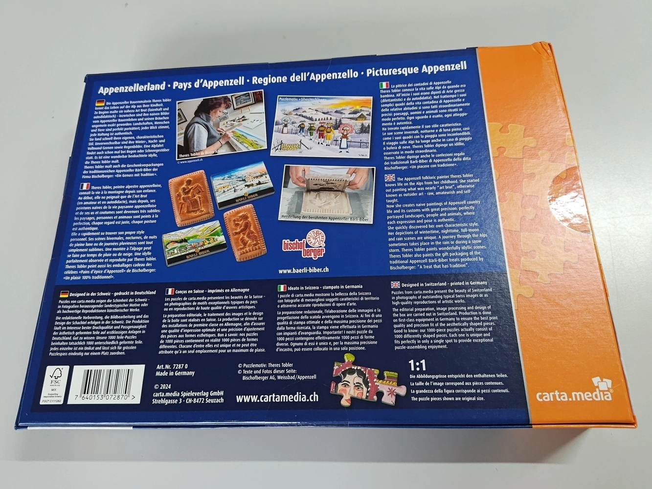 Silversterchläuse im Appenzellerland (Defekte Verpackung)