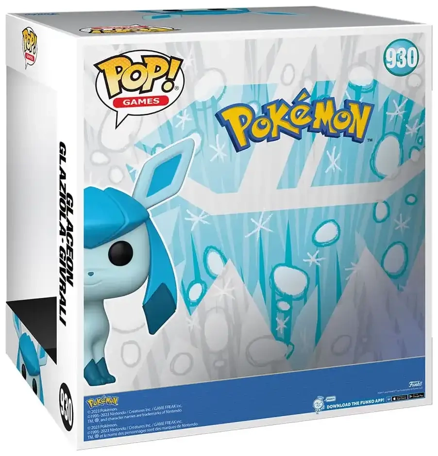 POP - Pokemon Glaceon/Glaziola Jumbo 25 cm