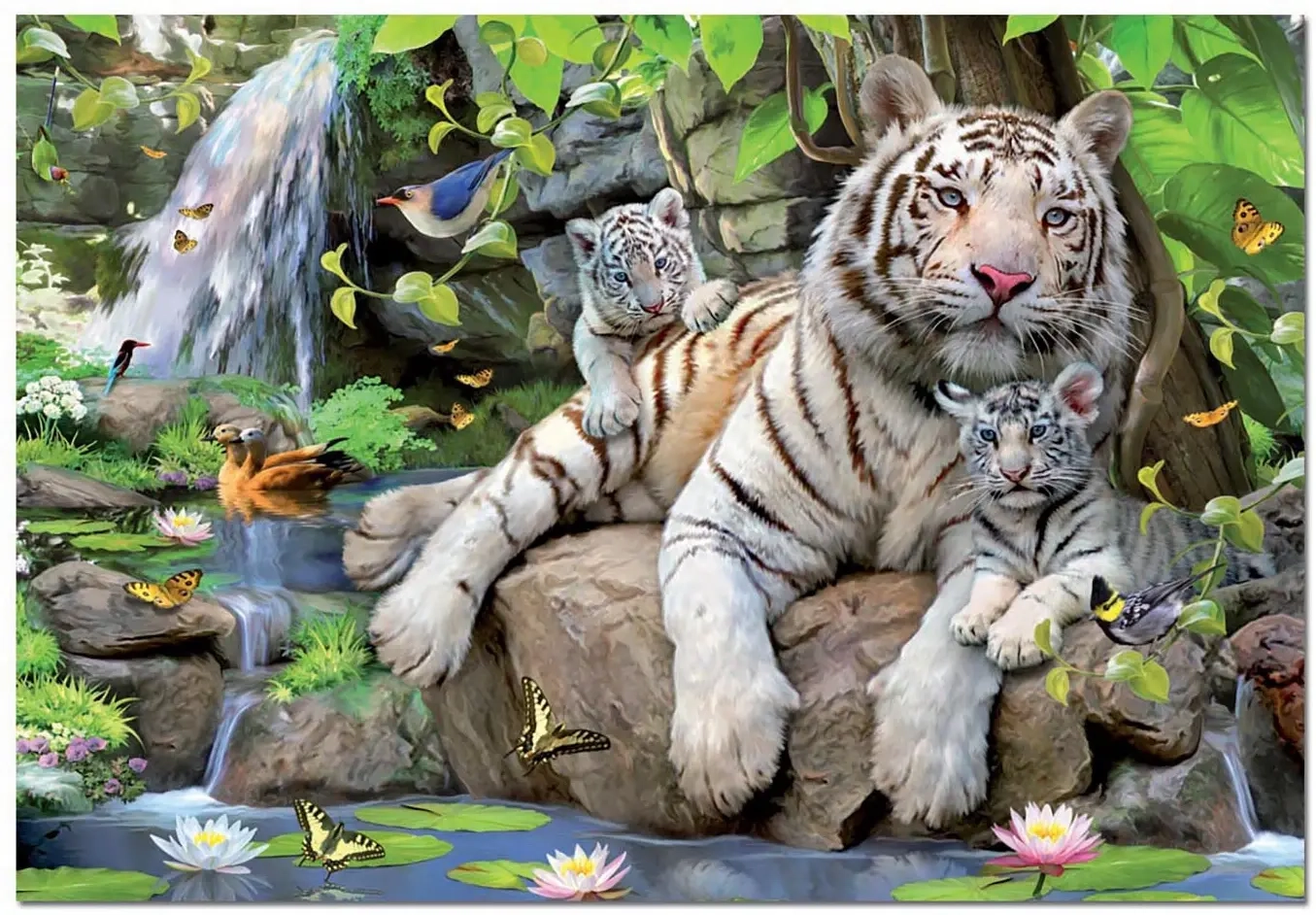 White Tigers of Bengal