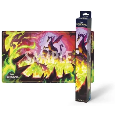 Disney Lorcana 11: Spielmatte Drachenfeuer