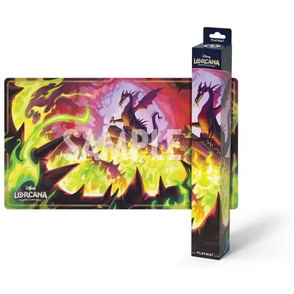 Disney Lorcana 11: Spielmatte Drachenfeuer