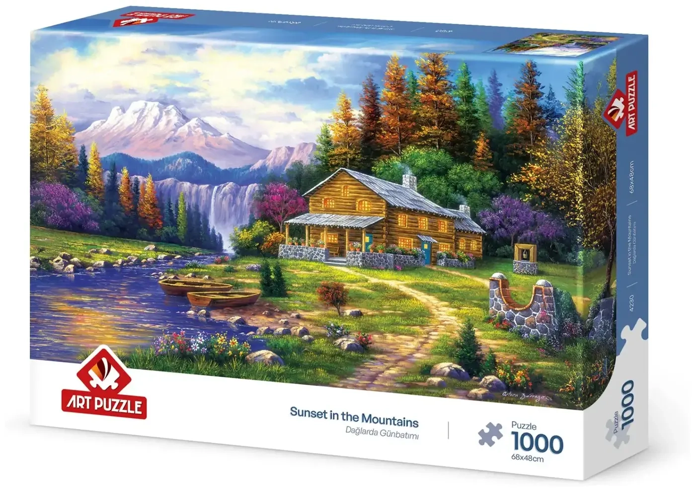 Sunset in the Mountains