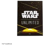 Star Wars: Unlimited Premium Art Sleeves - Card Back Yellow