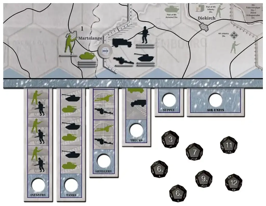 Axis & Allies Battle of the Bulge - EN