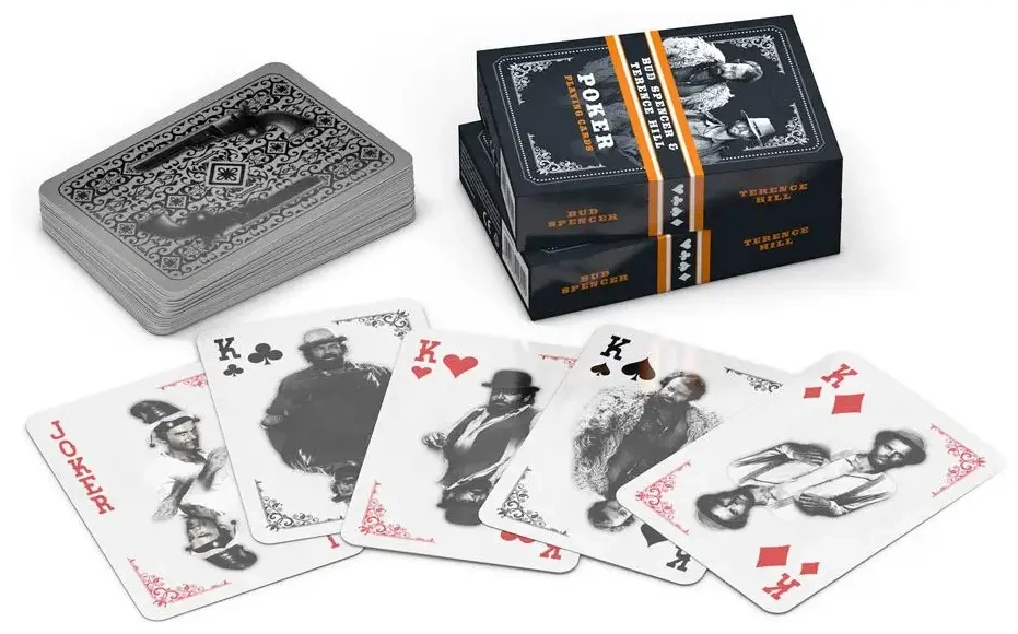 Bud Spencer & Terence Hill Poker Spielkarten Western