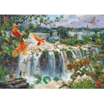 Fantastischer Wasserfall von Iguazú