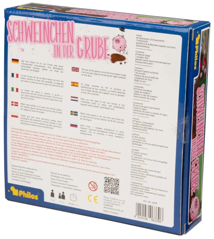 Schweinchen in der Grube