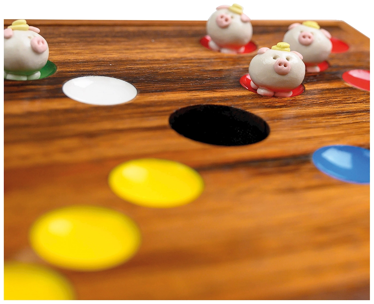 Schweinchen in der Grube