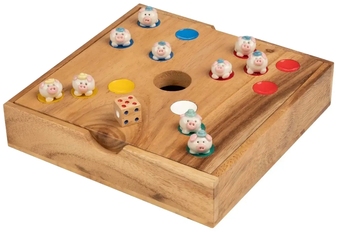 Schweinchen in der Grube