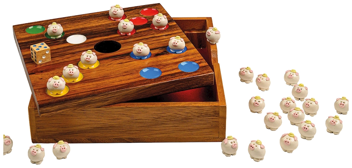 Schweinchen in der Grube