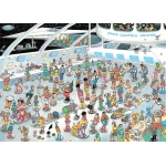 Wir brauchen Raum(fahrt) + Ganz grosses Kino - Jan van Haasteren - 2x1000 Teile