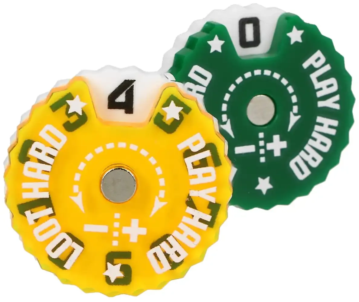 Hit Point Tracker Assortment 0-9 25mm (7)