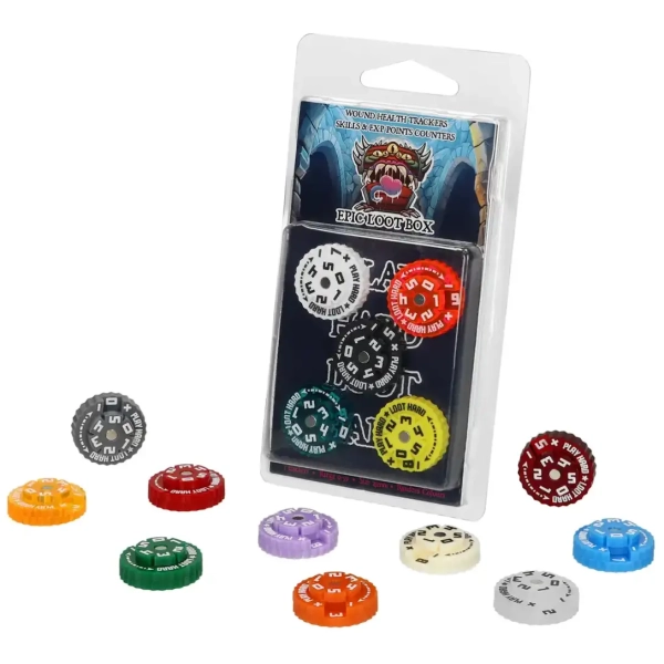 Hit Point Tracker Assortment 0-59 (5)