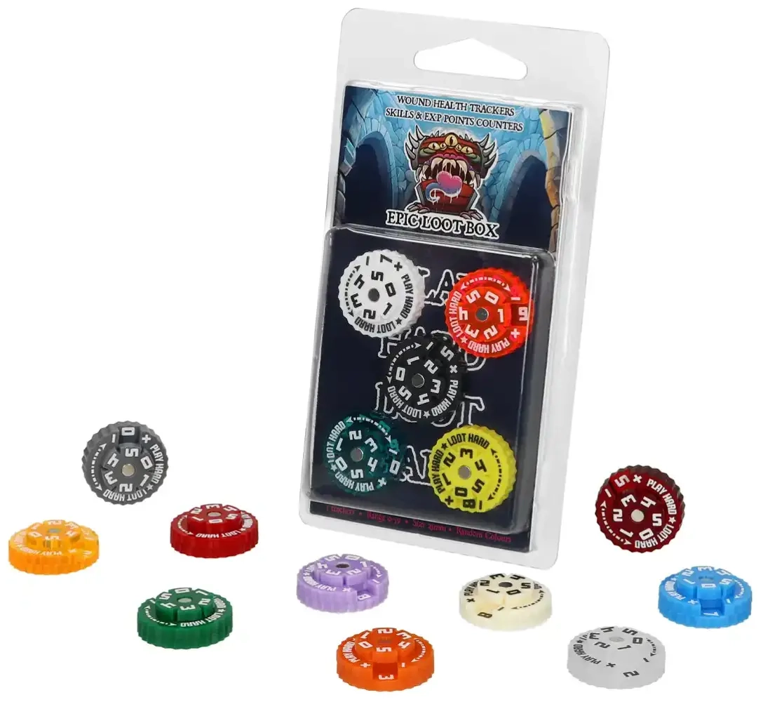 Hit Point Tracker Assortment 0-59 (5)