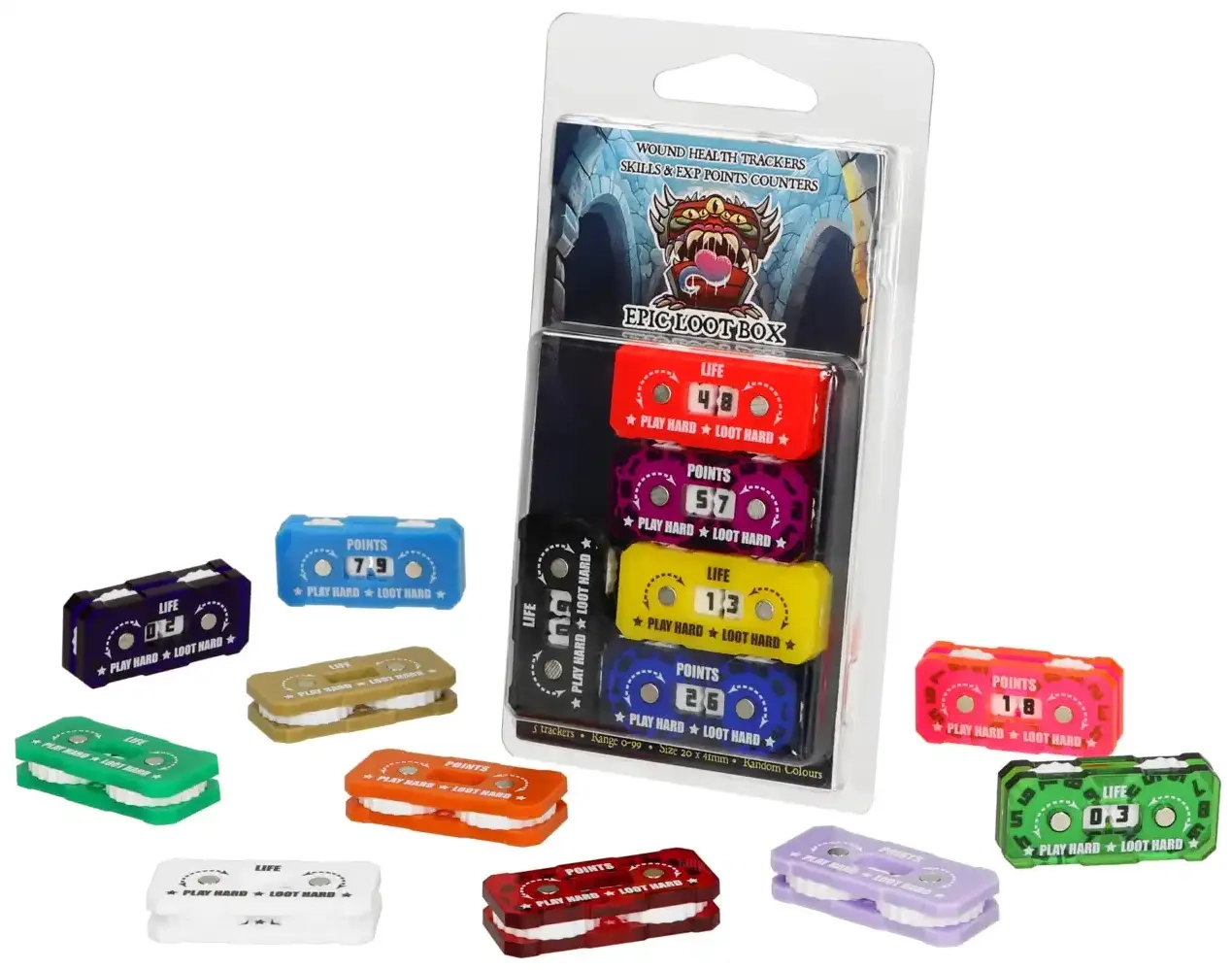 Hit Point Tracker Assortment 0-99 (5)